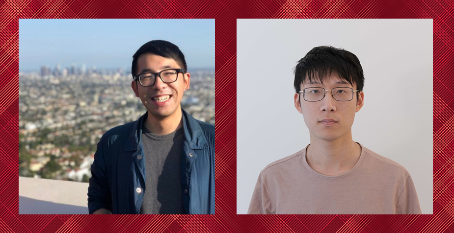  Collaged headshots of Yiding Jiang and Zhiqing Sun.